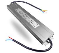 24V LED Driver 300W Waterproof IP67 Constant Voltage Slim Power Supply 12.5A for Outdoor Lighting Transformer 240V to 24V - LED Lights and Strip Lights