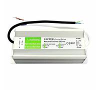 24V LED Driver 80W 3.3A Universal Power Supply Converter AC 90-250V to DC 24V Transformer IP67 Waterproof Constant Voltage Low Volt Adapter for Outdoor, Garden, Light Strips, LED Bulbs