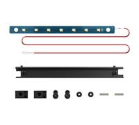 24V LED Light Board Replacement Compatible with Flashfoge AD5X/ 5M/ 5M Pro: 7Pcs Bright Cold White Lamp Beads Strip with Printed Bracket to AD5M 5X Chamber Brightness 3D Printer Accessories