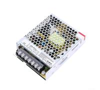 24V Power Supply 100W Regulated Switching Transformer for Security Systems LED Strips Audio Video Equipment Silver