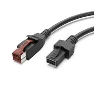 24V Power Supply Cable POS Systems Printer Medically Device POS Terminals Connection Line for Printer Accessories Scanner Power Supply