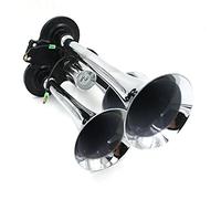 24V powerful 3 trumpet air horn with solenoid 130dB for truck lorry