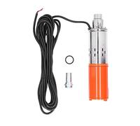 24V Solar Deep Well Submersible Water Pump, Stainless Steel