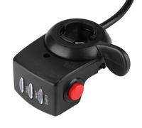 24V Speed Control Twist Thumb Throttle Assembly for E bike Electric Bike