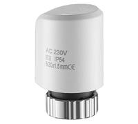 24V Thermals Electric Sturdy Valves Portable for Radiants Heating Systems with Practical Controlled Thermostatic Valves