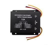 24V to 12V Car Power Supply Converter with Multiple Protections Including Overheat and Short Circuit for Automotive Electrical Devices (10A)