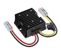 24v to 12v Converter with Fuse Waterproof and Wire Terminal Block, 24v to 12v dc-dc Power Converter 10A 120W, 18V to 12V Converter for Golf Cart Light Solar System (Accept DC 15-40V Inputs)