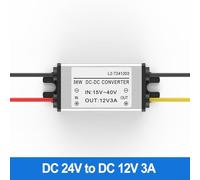24V to 12V DC Converter 1A 5A with Premium Components for Efficient Voltage Transformation (3A)