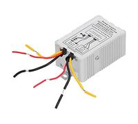 24V to 12V Power Voltage Converter 5A 60W, DC - DC Step - Down Regulator for Automotive Marine Solar Wind Energy Systems, Silver Metal Housing with Overcurrent Short - Circuit Low