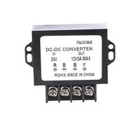 24V To 12V Voltages Regulator DC24V To DC12V 5A/3A Power Supply Adapter For Auto Vehicles Boats And Solar Applications