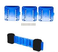 24V Tool Rack Compatible for KB624-03 and KB524-03, Sturdy Plastic Storage Holder for Organizing Power Tool Batteries, Space-Saving Wall Mount Stand(3PCS)