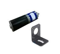 24v with Bracket 36mm DC Brushed Planetary Metal Gear Motor Tubular Electric with Planetary Gear Reducer(2126RPM)