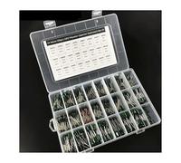 24Value 660pcs capacitor kit 100V 2A221J to 2A474J 10nF 100nF 0.1uF 1uF Polyester Film capacitor Assorted BIANMTSW