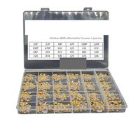 24values*20pcs =480pcs Monolithic Ceramic Capacitor 10pF~10uF,ceramic capacitor Assorted Kit 1UF 100NF 330NF 0.1UF 102 104 105