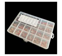 24values*40pcs=960pcs 50V Ceramic Capacitor Assorted kit 2pF-100nF 104 Assortment Set Box AUOQKQUT