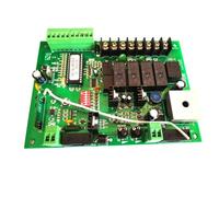 24VDC Swing Gate Opener Control Unit Motherboard Motor Controller Circuit Board Card for Solar(4 Remote Control kit)
