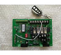 24VDC Swing gate Opener Control Unit Motherboard PCB Motor Controller Circuit Board Card for Solar 24VDC Swing gate Motor Opener(1 Remote Control kit)