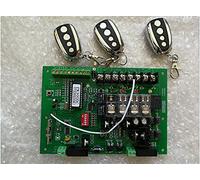 24VDC Swing gate Opener Control Unit Motherboard PCB Motor Controller Circuit Board Card for Solar 24VDC Swing gate Motor Opener(3 Remote Control kit)