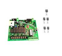 24VDC Swing Gate Opener Control Unit Motherboard PCB Motor Controller Circuit Board Card for Solar 24VDC Swing Gate Motor Opener for Electric Automatic Gate Openers(5 Remote Control kit)