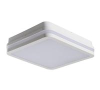 24W 30W LED Bulkhead Light IP65 CCT White Square Ceiling Wall Outdoor Lamp | High Output 24W/30W LED Utility Light, 3CCT Selectable, Weatherproof IP65, Surface Mount, Indoor Outdoor, White Finish