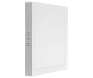 24W Backlit Surface Mounted Square Panel 3000K 2500Lm Non-Dimmable