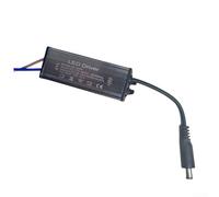 24W LED Driver For Power Adapter Waterproof Design with 600mA Constant Current Output for For Power Switch, Compatible with DC 36 48V LED Lights