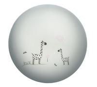 24W LED Round Ceiling Light 6500K, 2500 Lumen, Giraffe Print ExtraStar White One Size