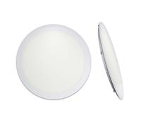 (24w Round, 6000K Day White) LED Ceiling Panel Light Recessed Down Lighting Bulb Round or Square
