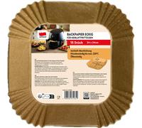 24x Baking Paper Air Fryer Paper Liners 24x24x5 Cm 15 Pieces