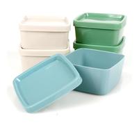 24X BURI Storage Containers 5 Piece Set With Lids For Cookies Rice