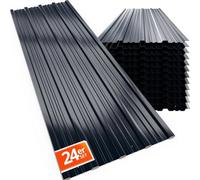 24X Corrugated Roof Sheets Profile Galvanized Metal Roofing Panels Carport Shed Set