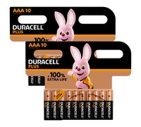 24x Duracell AAA Plus Power Alkaline Batteries LR03, MN2400 Longest Expiry UK