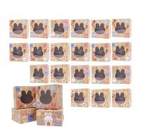 24x Easter Boxes For Treats,Easter Packaging Box,Cute Case With Transparent Bunny Head Window,Treat Boxes,Cute Containers, For Cookie Baked Goods Snacks Toys Crafts Holidays Birthday Parties 10x10x6cm