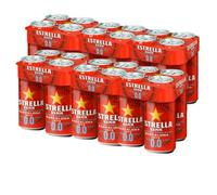 24x ESTRELLA DAMM 0%, 440ml - Alcohol Free Lager 0.0,