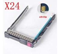 24X HP G8 Gen8 651687-001 2.5" SFF SAS SATA HDD Tray Caddy 651699-001 DL360p G9