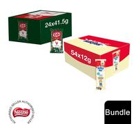 (24x KitKat Vegan + 54x Milkybar Kids (78 Bars)) Nestlé Chocolate Bar (48 - 144 Bars) Yorkie, Aero, Milkybar Pick your Favourite