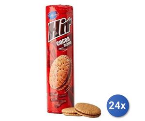 24X Multipack Bahlsen Hit Cocoa Cookies Tube 220G