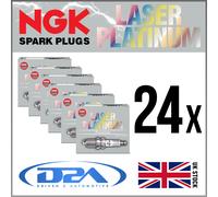 24x NGK SPMR8A6HDG 92264 Laser Platinum Spark Plug