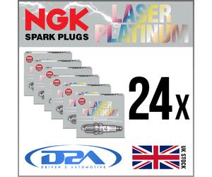 24x NGK SPMR8A6HDG 92264 Laser Platinum Spark Plug