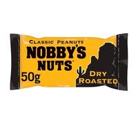 24x Nobbys Nuts Classic Dry Roasted Peanuts 50g