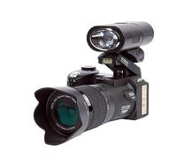 24X Optical Zoom DSLR Camera For Photography Auto Focus 33MP Three Lens 1080P HD Digital Video Camcorder Outdoor Takes Sharp Smooth(32G SD Card,With Flashlight)