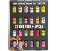 24x Rubs Spices for Cooking | BBQ Gifts for Men | Herbs, Spices & Seasonings| Christmas Gifts for Men | Cooking Gifts for Men Women Presents| Spice Gift Set | Chef Gifts | House Warming Gifts New Home