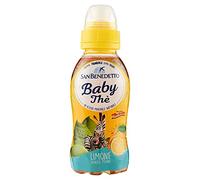 24x San Benedetto Baby Decaffeinated Lemon Ice Tea with Fructose & Brown Sugar 25cl Perfect for Healthy Children!