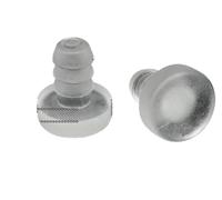 24X Soft Clear Transparent Rubber Embedded Furniture Table Chair Leg Feet Bottom Glide Slide Pad Floor Protector No Noise Killer(E 17mm)