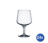 24X Transparent Glass Goblets Colosseum For Water CL28