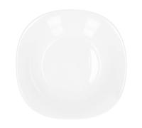 24x White Deep Plates Serving Dish Food Coasters Tableware New
