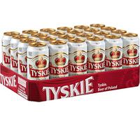 24x0,5L Tyskie Pils Gronie Beer from Poland 5.2% Vol._ disposable