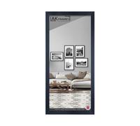 24X12 Black Modern Step Picture Frame - Perfect For Posters, Photos And Wall Art - Elegant Home Decor - Ak Frames