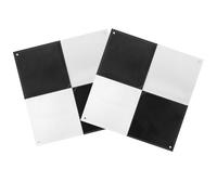 24''X24'' Drone Survey Ground Control Point GCP, UAV Aerial Survey Mapping Target, GCP Survey with Center Pass Through, Visible from 400 Feet, Compatible with Surveying Equipment, 2 pcs