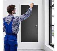 24x30 28x28 24x36 24x48 24x60 Large Access Door, Aluminum Access Panel Door for Outdoor Kitchen/Attic, Drywall Plumbing Inspection Hatch Panel(Black,50x105cm(20x42in))